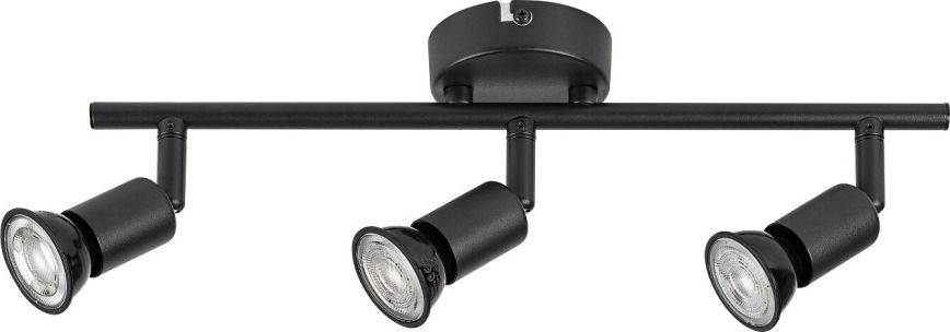 Rabalux - Lampa punktowa 3xGU10/25W/230V czarna