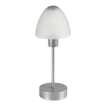 Rabalux - Lampa ściemnialna stołowa 1xE14/40W/230V matowy chrom