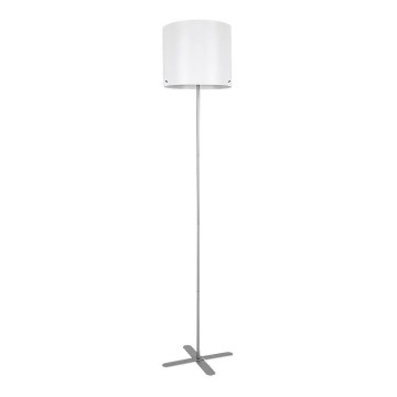 Rabalux - Lampa stojąca 1xE27/40W/230V biała/srebrna