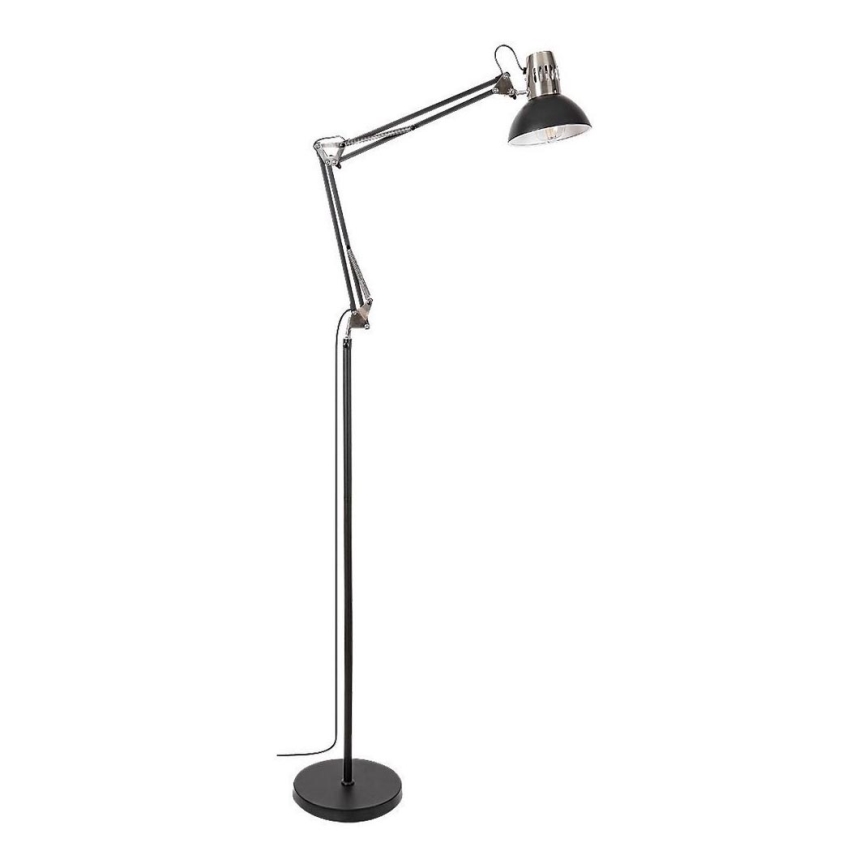 Rabalux - Lampa stojąca 1xE27/40W/230V czarna/błyszczący chrom