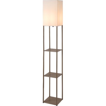 Rabalux - Lampa stojąca z półkami 1xE27/40W/230V beżowa