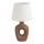 Rabalux - Lampa stołowa 1xE14/25W/230V brązowa/kremowa