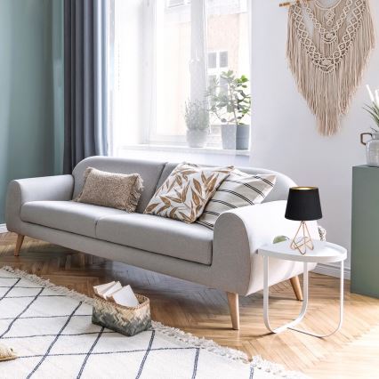 Rabalux - Lampa stołowa 1xE14/40W/230V czarna/złota