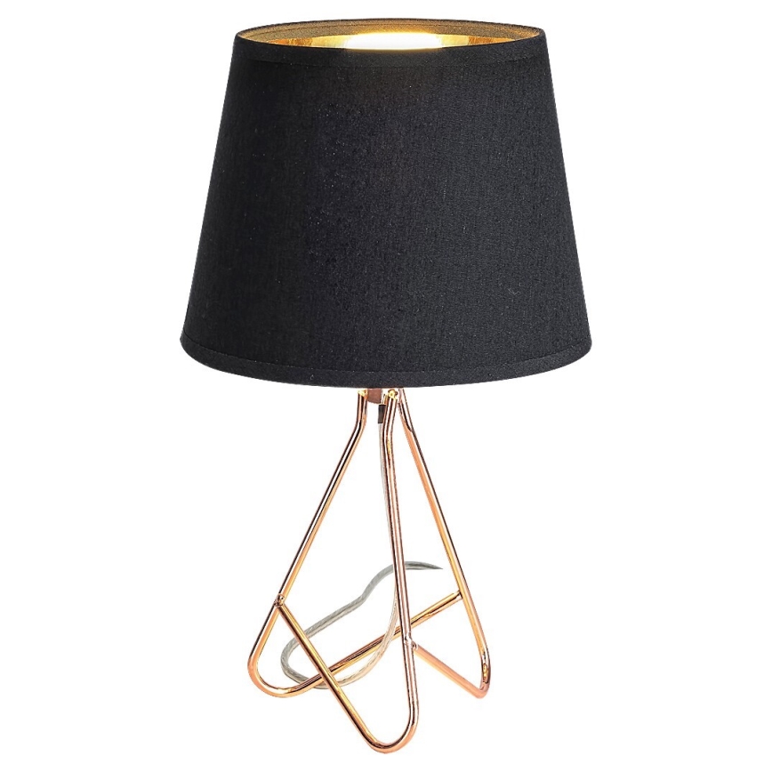 Rabalux - Lampa stołowa 1xE14/40W/230V czarna/złota