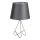 Rabalux - Lampa stołowa 1xE14/40W/230V szary/chrom błyszczący