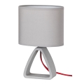 Rabalux - Lampa stołowa 1xE14/40W/230V szary