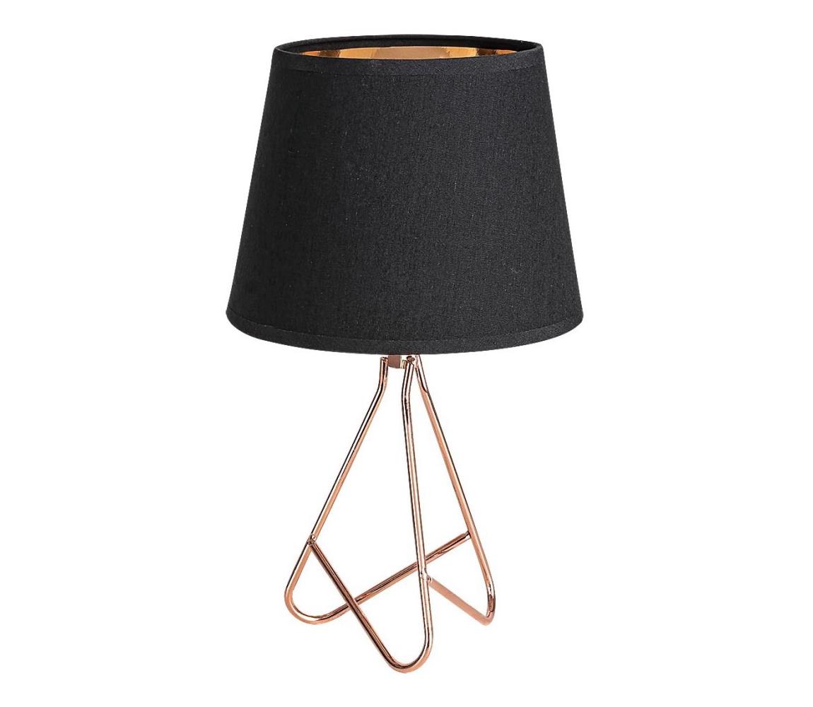 Rabalux - Lampa stołowa 1xE14/40W/230V czarny/złoty