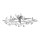 Rabalux - Lampa sufitowa 4xE14/40W/230V 46,5x69,5 cm