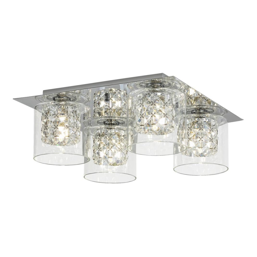 Rabalux - Lampa sufitowa kryształowa 4xG9/40W/230V