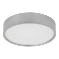 Rabalux - Lampa sufitowa LED/18W/230V IP44 4000K srebrna śr. 28 cm