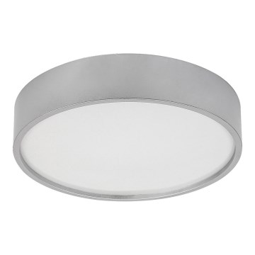 Rabalux - Lampa sufitowa LED/18W/230V IP44 4000K srebrna śr. 28 cm