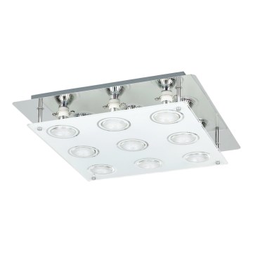 Rabalux - Lampa sufitowa LED NAOMI 9xGU10/5W 38x38 cm
