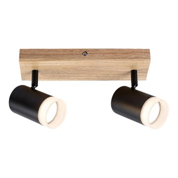 Rabalux - Lampa sufitowa punktowa 2xGU10/5W/230V dąb