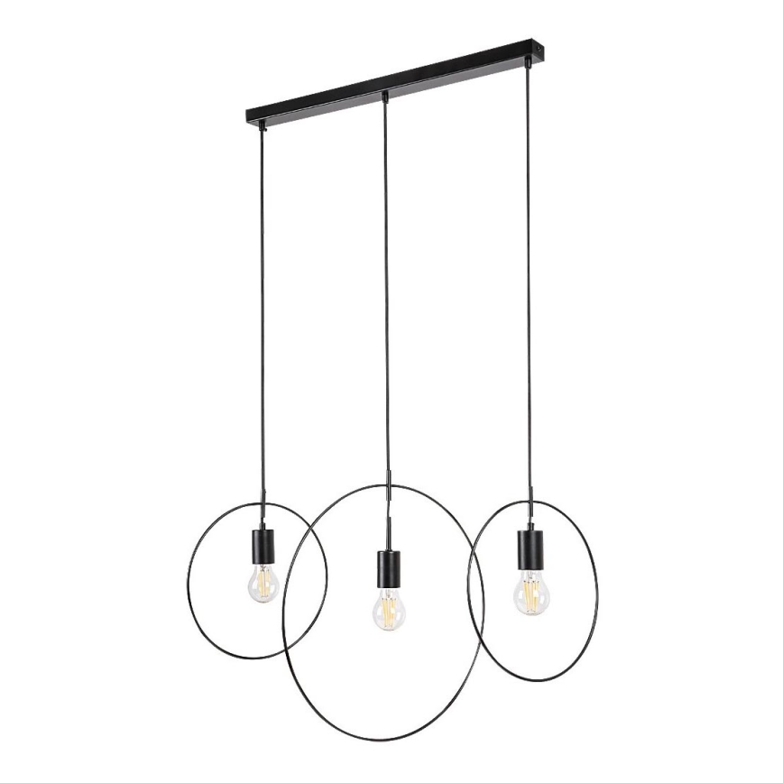 Rabalux - Lampa wisząca na linkach 3xE27/40W/230V