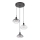 Rabalux - Lampa wisząca na linkach 3xE27/40W/230V