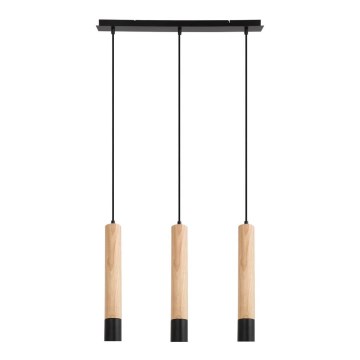 Rabalux - Lampa wisząca na linkach 3xGU10/50W/230V buk