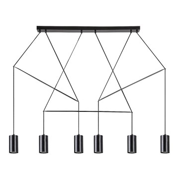 Rabalux - Lampa wisząca na linkach 6xGU10/50W/230V