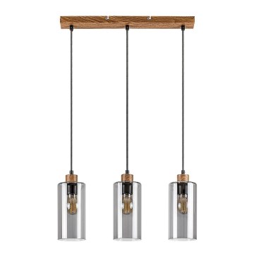 Rabalux - Lampa wisząca na linkę 3xE27/25W/230V