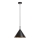 Rabalux - Lampa wisząca na przewodzie 1xE27/40W/230V czarna