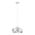 Rabalux - Lampa wisząca na przewodzie GINGER 1xE27/60W/230V