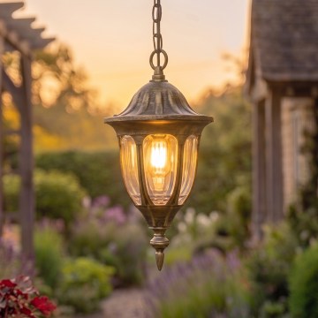 Rabalux - Lampa zewnętrzna 1xE27/60W/230V IP43 złota/patyna/czarna