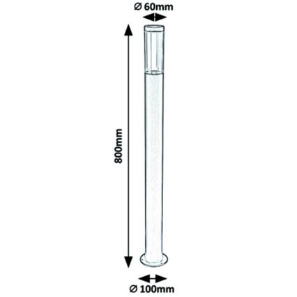 Rabalux - Lampa zewnętrzna 1xGU10/7W/230V IP44