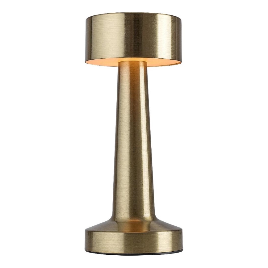 Rabalux - LED Akumulatorowa dotykowa lampa stołowa LED/2,7W/5V 1200mAh 3000/4000/6000K złota