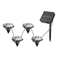 Rabalux - LED Lampa solarna 4xLED/0,06W/1,2V IP44 600 mAh