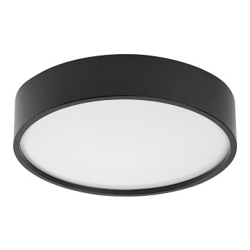 Rabalux - LED Lampa sufitowa z czujnikiem LED/19W/230V IP44 4000K śr. 28,5 cm czarna