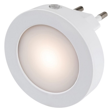 Rabalux - LED Lampka nocna z czujnikiem LED/0,5W/230V pr. 65 mm