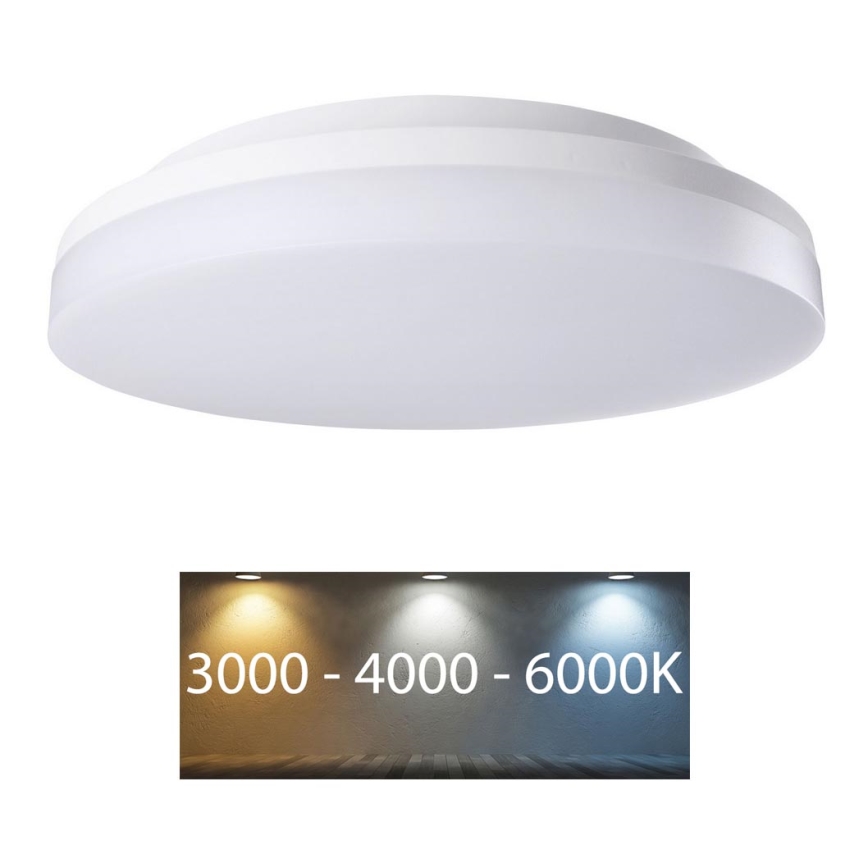 Rabalux - LED oprawa sufitowa do łazienki LED/24W/230V IP54 3000K/4000K/6000K śr. 28 cm