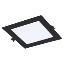 Rabalux - LED Oprawa wpuszczana LED/12W/230V 17x17 cm czarna