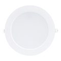 Rabalux - LED Oprawa wpuszczana LED/18W/230V 3000K śr. 22 cm biała