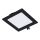 Rabalux - LED Oprawa wpuszczana LED/6W/230V 12x12 cm czarna