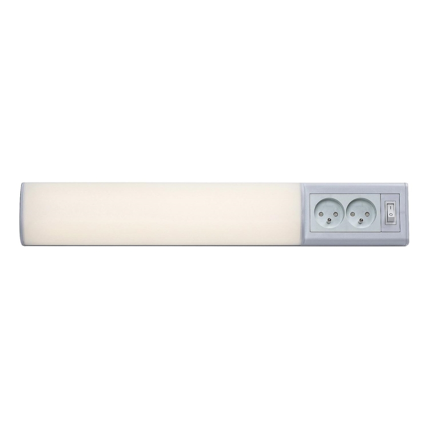 Rabalux - LED Oświetlenie blatu kuchennego z gniazdami LED/10W/230V 4000K 50 cm biały