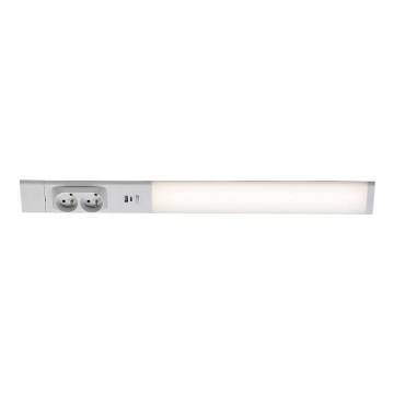 Rabalux - LED Oświetlenie blatu kuchennego z gniazdami LED/18W/230V 4000K 60 cm biały