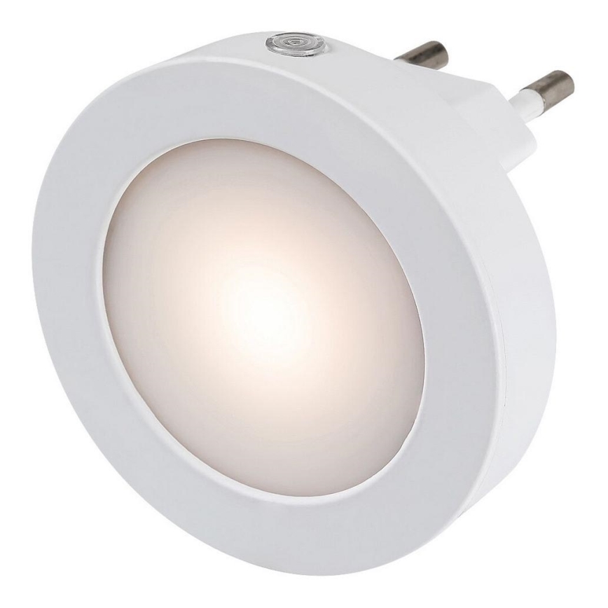 Rabalux - LED Oświetlenie nocne z czujnikiem LED/0,5W/230V 3000K śr. 65 mm