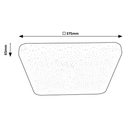 Rabalux - LED Oświetlenie sufitowe LED/24W/230V