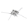 Rabalux - LED Plafon 4xLED/6W/230V 48x66,5 cm