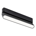 Rabalux - LED Plafon do 1-fazowego systemu szynowego LED/12W/230V 4000K 22 cm czarny