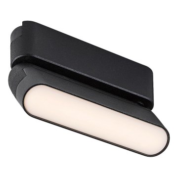 Rabalux - LED Plafon do 1-fazowego systemu szynowego LED/6W/230V 3000K 11,5 cm czarny