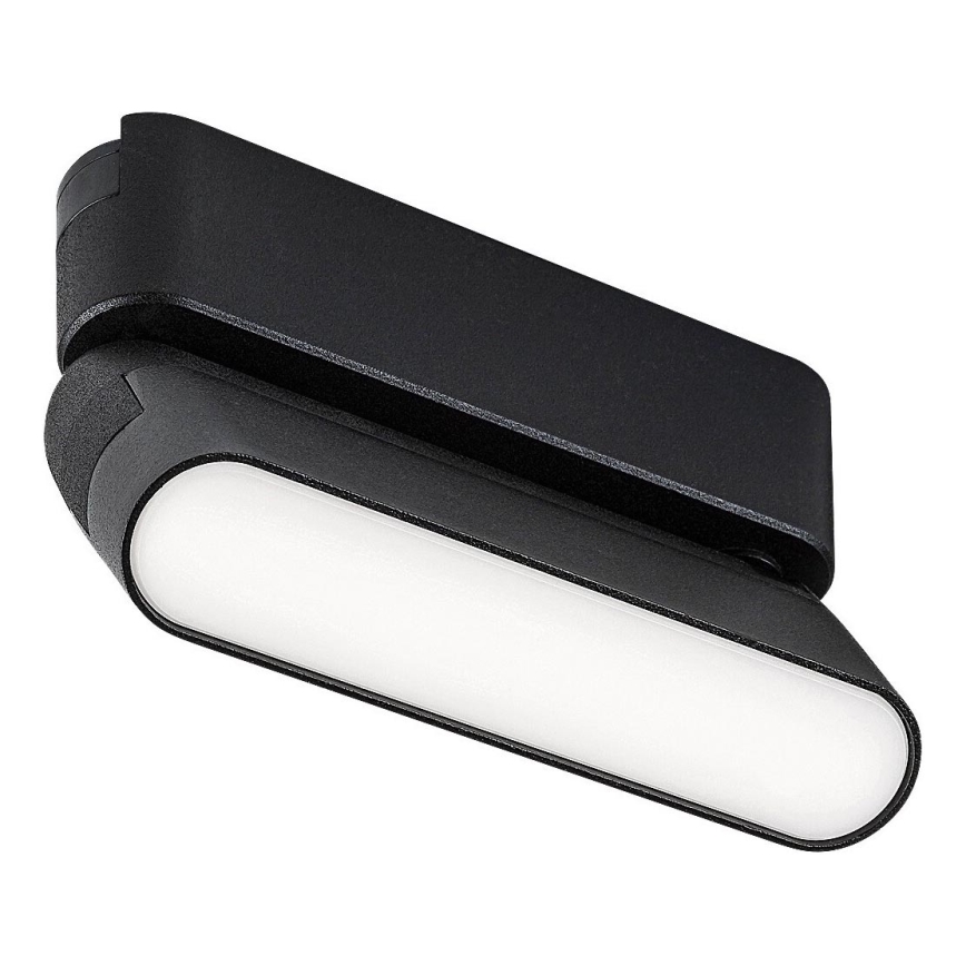 Rabalux - LED Plafon do 1-fazowego systemu szynowego LED/6W/230V 4000K 11,5 cm czarny
