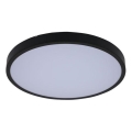 Rabalux - LED Plafon łazienkowy LED/18W/230V 3000/4000/6000K IP44 śr. 30,5 cm czarny