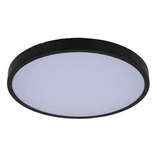 Rabalux - LED Plafon łazienkowy LED/18W/230V 3000/4000/6000K IP44 śr. 30,5 cm czarny