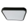 Rabalux - LED Plafon łazienkowy LED/24W/230V 3000/4000/6000K IP44 29x29 cm czarny