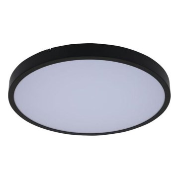 Rabalux - LED Plafon łazienkowy LED/24W/230V 3000/4000/6000K IP44 śr. 35,5 cm czarny