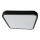 Rabalux - LED Plafon łazienkowy LED/36W/230V 3000/4000/6000K IP44 42x42 cm czarny
