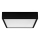 Rabalux - LED Plafon LED/22W/230V 3000/4000/6000K 21x21 cm czarny