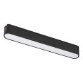 Rabalux - LED Plafon ściemnialny do 1-fazowego systemu szynowego LED/12W/24V 2700-5500K Wi-Fi Tuya 22 cm czarny