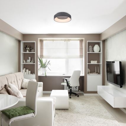 Rabalux - LED Plafon ściemnialny LED/24W/230V okrągły 3000-6000K śr. 45 cm + zdalne sterowanie